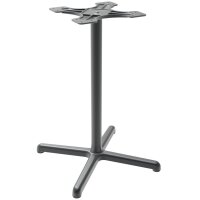 BASIC Tischfuss Kreuz 61x61 cm Anthrazit A0 AUTOLEVEL