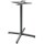 BASIC Tischfuss Kreuz 61x61 cm Anthrazit A0 AUTOLEVEL