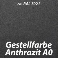 NOSTI Tischfuss 4-beinig Anthrazit A0 NG-G