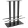 STALA 84ESF Stehtischfuss 80x40 cm mit Fussstangen