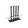 STALA 104ESF Stehtischfuss 100x40 cm mit Fussstangen