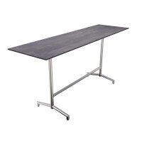 Outdoor-Stehtisch TREWA T1S 240x70 cm