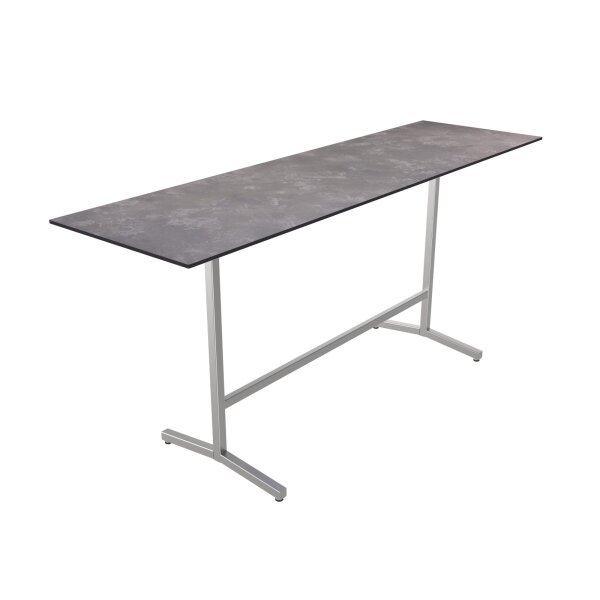 Outdoor-Stehtisch TREWA T2S 240x70 cm