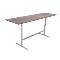 Outdoor-Stehtisch TREWA T4S 240x70 cm