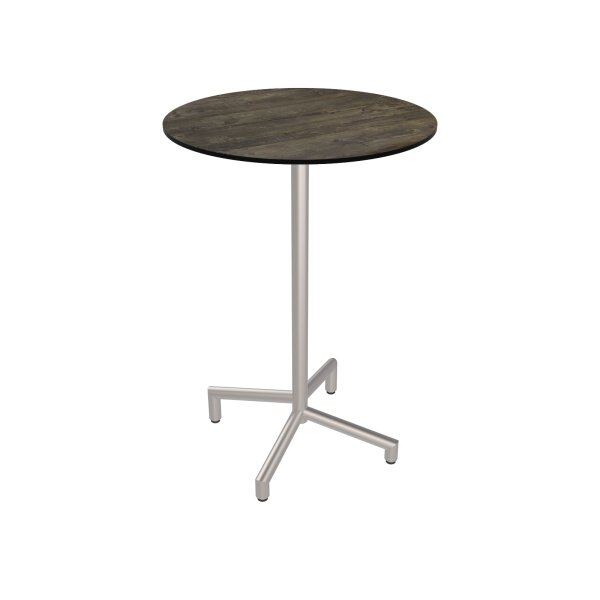 Outdoor-Stehtisch TREWA T1S Ø 80 cm stapelbar