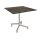 Outdoor-Tisch TREWA T1 90x90 cm stapelbar