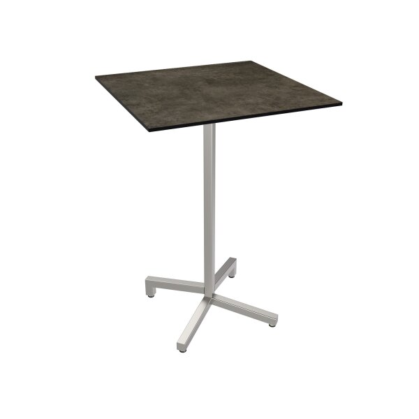 Outdoor-Stehtisch TREWA T2S 80x80 cm stapelbar