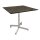 Outdoor-Tisch TREWA T2 90x90 cm stapelbar