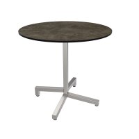 Outdoor-Tisch TREWA T2 Ø 90 cm stapelbar