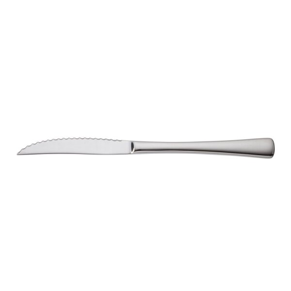 KARINA 18/0 Steakmesser Vollheft Piranha Schliff 218 mm