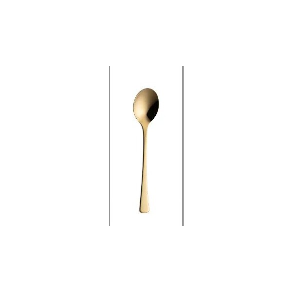 KARINA Kaffee-/Teelöffel 139 mm PVD Gold