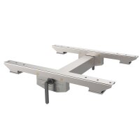 Outdoor-Klapptisch TREWA T3X 180x90 cm Eisengrau RAL 9007 - Ardesia