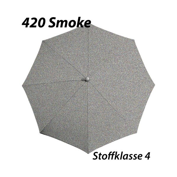 FORTINO® Ø 300 cm natureloxiert Smoke