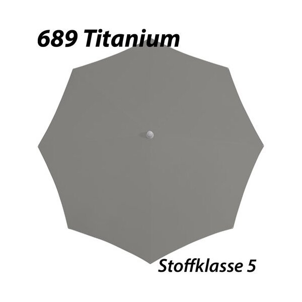 FORTINO® 240x240 cm natureloxiert Titanium