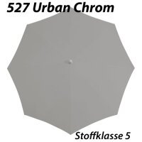 FORTELLO® 400x400 cm natureloxiert Urban Chrom