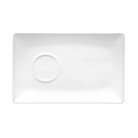 BISTRO Untertasse rechteckig 20x13 cm Colour Glaze green