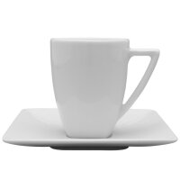 CARRÉ Tasse 1,9 dl hand painted green