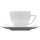 CARRÉ Tasse 4,4 dl hand painted red dot