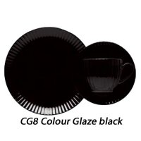 CARRÉ Schüssel 18,0 cm Colour Glaze black