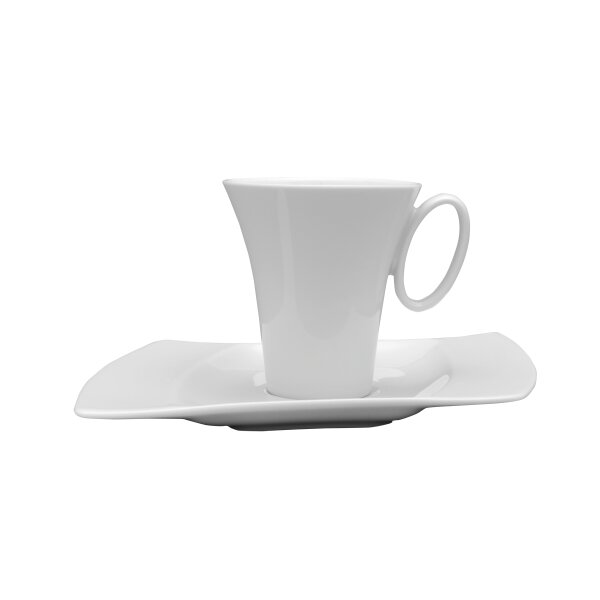 Courage Tasse 2,0 dl hand painted white dot