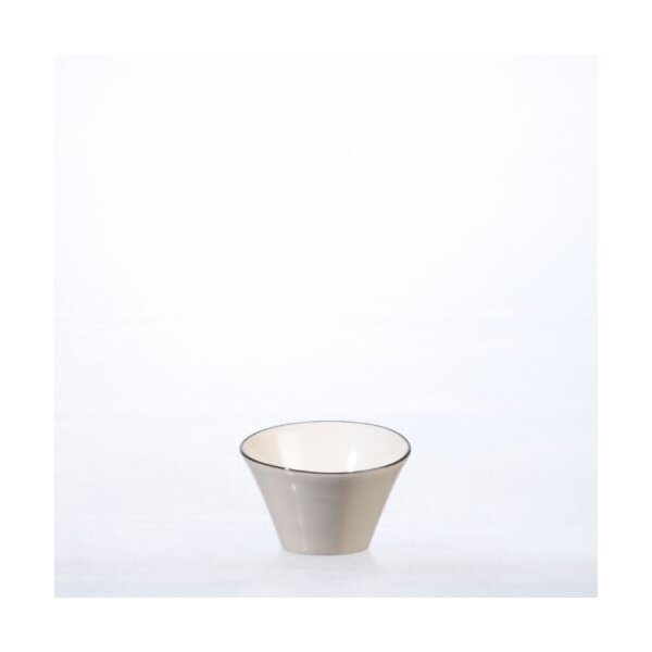 Schälchen Appetizer rund tief, Ludico, Filet schwarz, 9,5cm