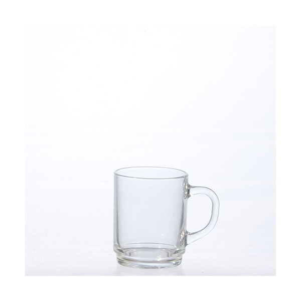 Becher m.Henkel stapelbar 25cl