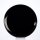 Teller flach Evolutions schwarz 27cm