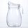 Krug Niagara m. Plastik-Deckel transparent 2,5l