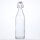 Flasche Lory 1l, m. Porzellan-Bügelverschluss, o. Etik.