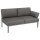 LIDO-Modul 150x84 cm Armlehne links