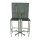 Outdoor Bar-Set 70x70 cm Silber + HPL Granit
