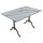 Outdoor-Klapptisch 120x80 cm Gusseisen + HPL White Marble