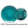hand painted turquoise dot
