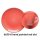 hand painted red dot