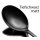 PVD Tiefschwarz matt