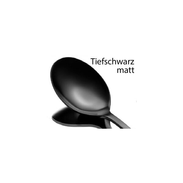 PVD Tiefschwarz matt